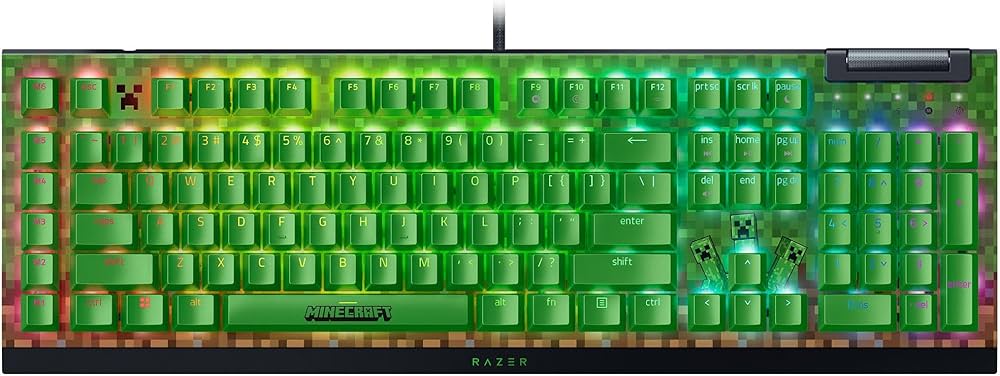 Amazon.co.jp: Minecraft ゲーミングキーボード Razer レイザー