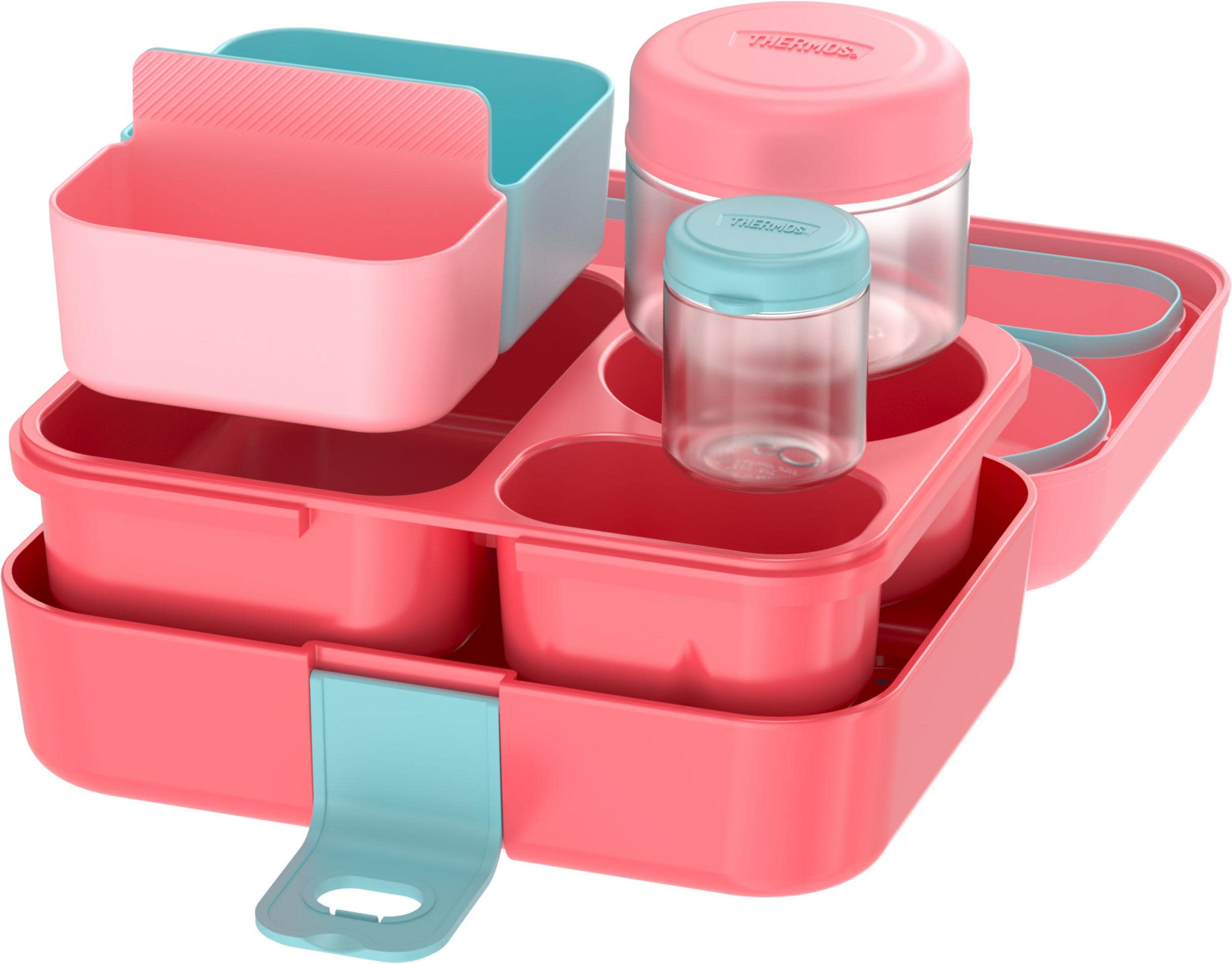 Amazon.com: THERMOS Kids Freestyle 8 Piece Food Storage Kit, Pink