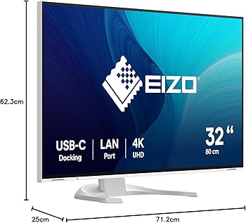 Amazon.co.jp: EIZO 設計・開発向け4Kモニター | FlexScan EV3240X-WT