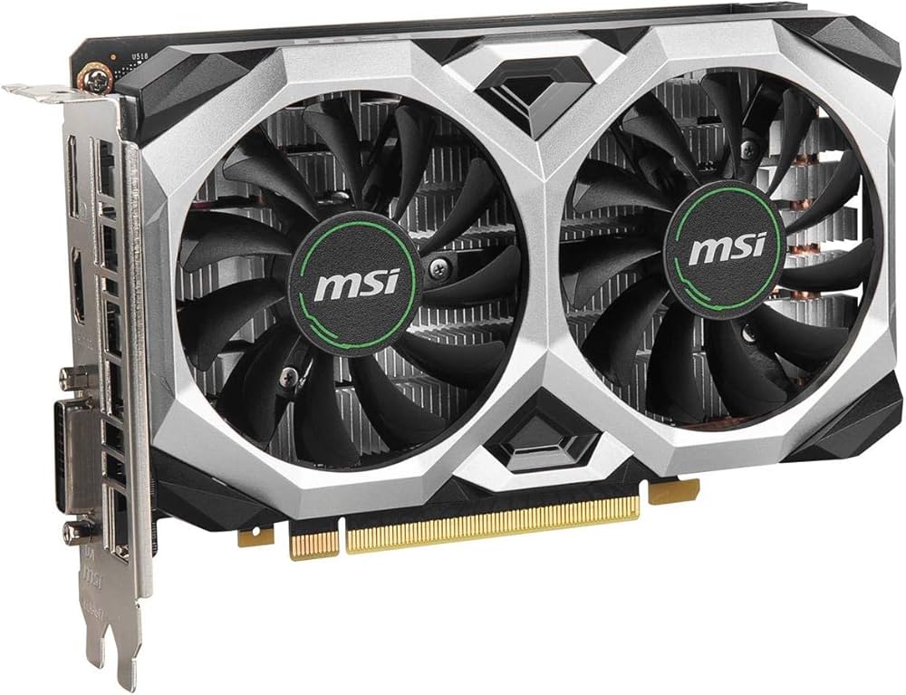 Amazon | MSI GeForce GTX 1650 SUPER VENTUS XS OC グラフィックス