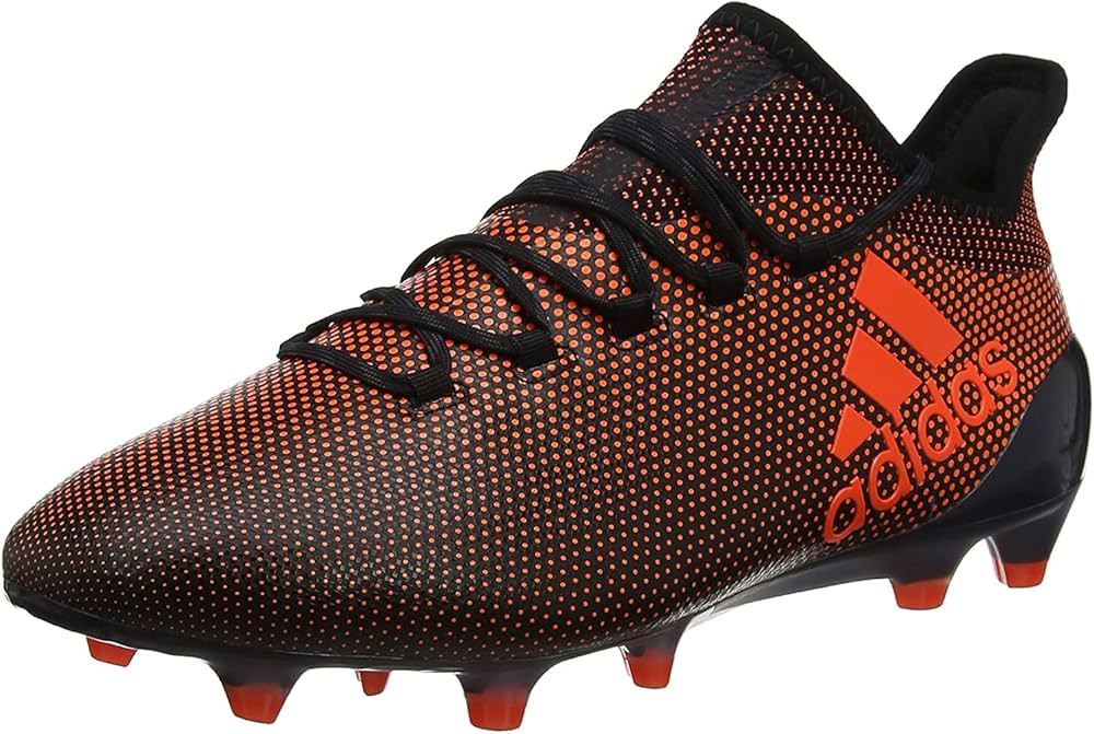 Amazon | adidas メンズ X 17.1 ファームグラウンドサッカースパイク