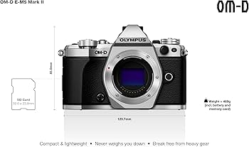 Amazon | OLYMPUS ミラーレス一眼 OM-D E-M5 MarkII ボディー シルバー