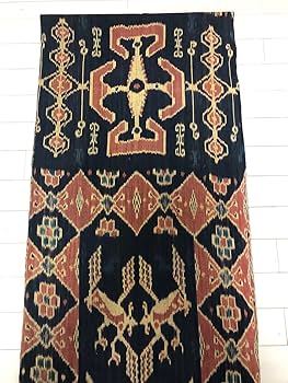 Amazon.co.jp: イカット スンバ島 インドネシアの本物 アンティーク 絣