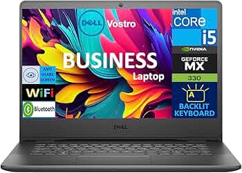 Amazon.com: Dell Vostro 14-inch Business Laptop, Intel Core i5