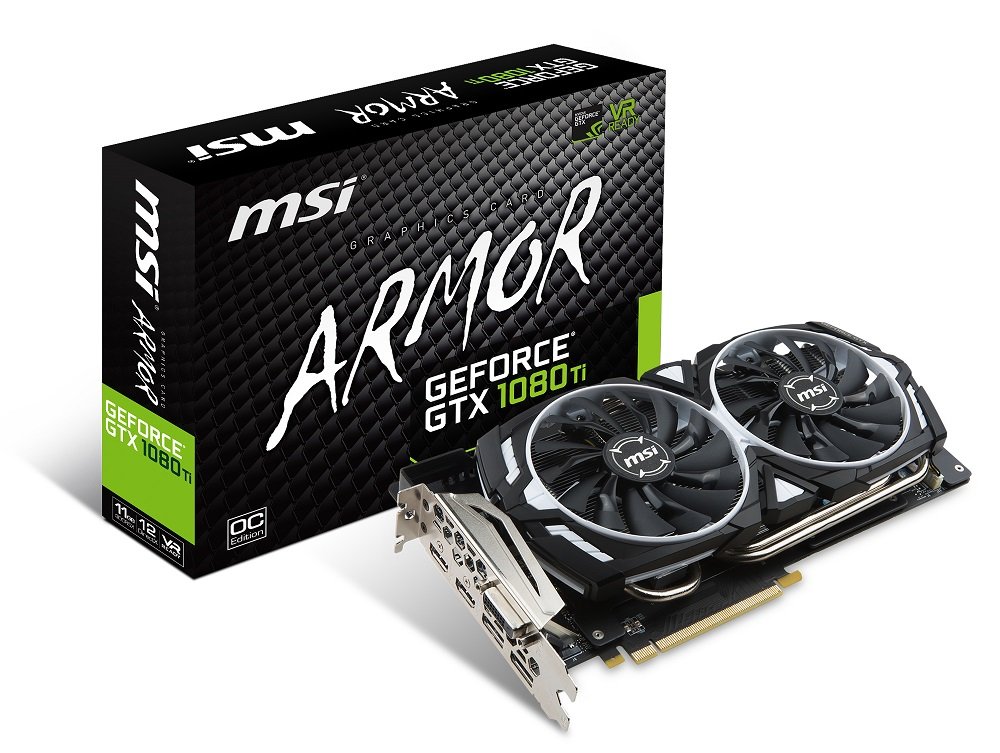 Amazon | MSI GeForce GTX 1080 Ti ARMOR 11G OC グラフィックスボード