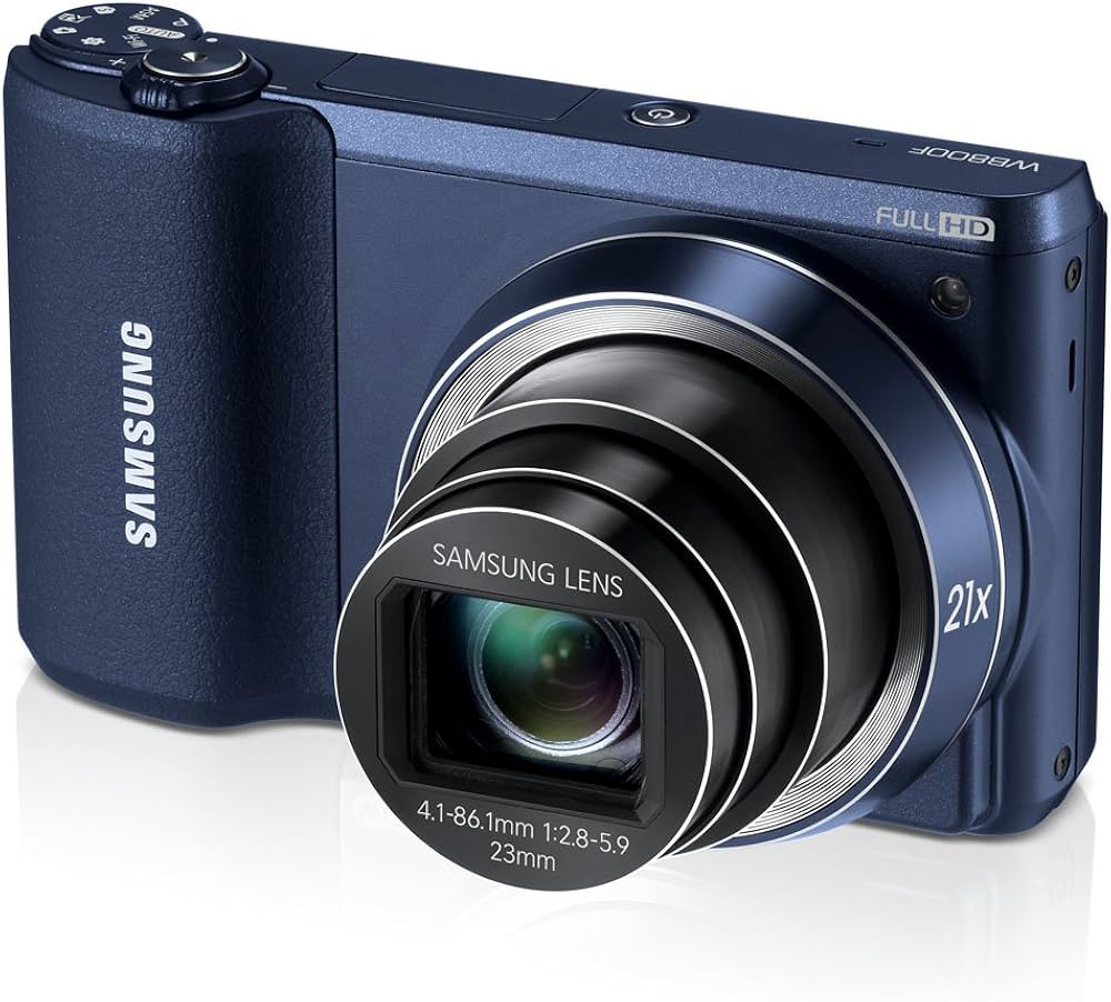 Samsung WB800F 16.3MP CMOS Smart Wi-Fi Digital Camera with 21x