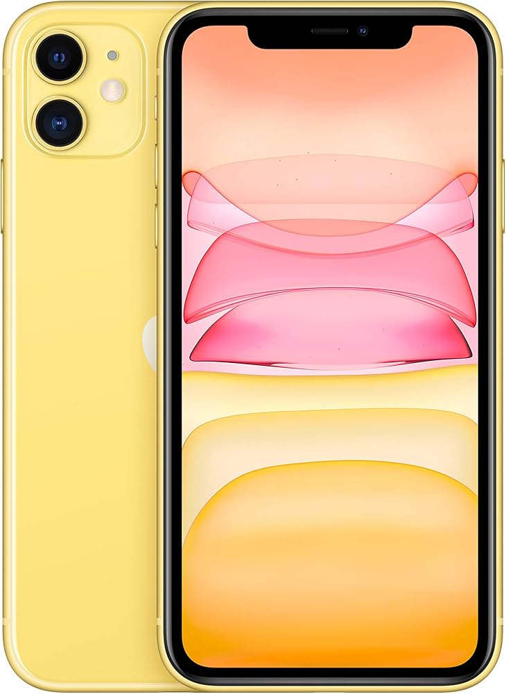 Amazon.com: Apple iPhone 11 [64GB, Yellow] + Carrier Subscription