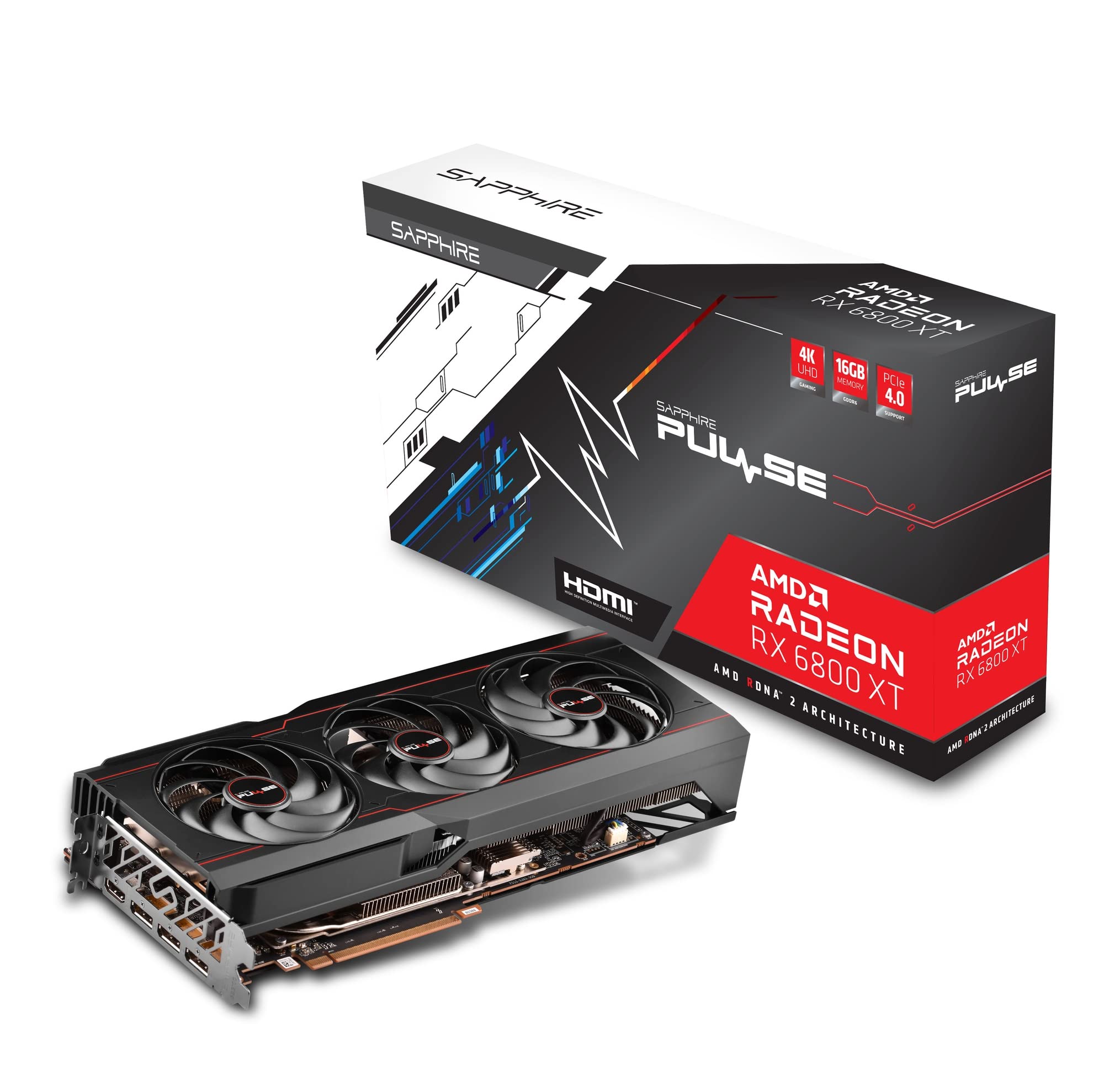 Amazon | Sapphire PULSE Radeon RX 6800 XT 16GB グラフィックス