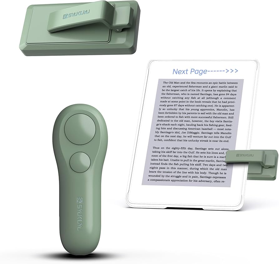 Amazon | SK SYUKUYU RF リモコン ページめくり Kindle読書用 iPad