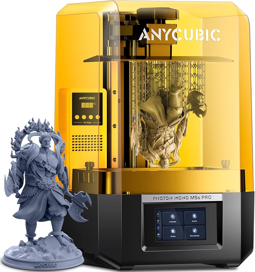 Amazon | Anycubic Photon Mono M5s Pro 3Dプリンター 光造形 10.1