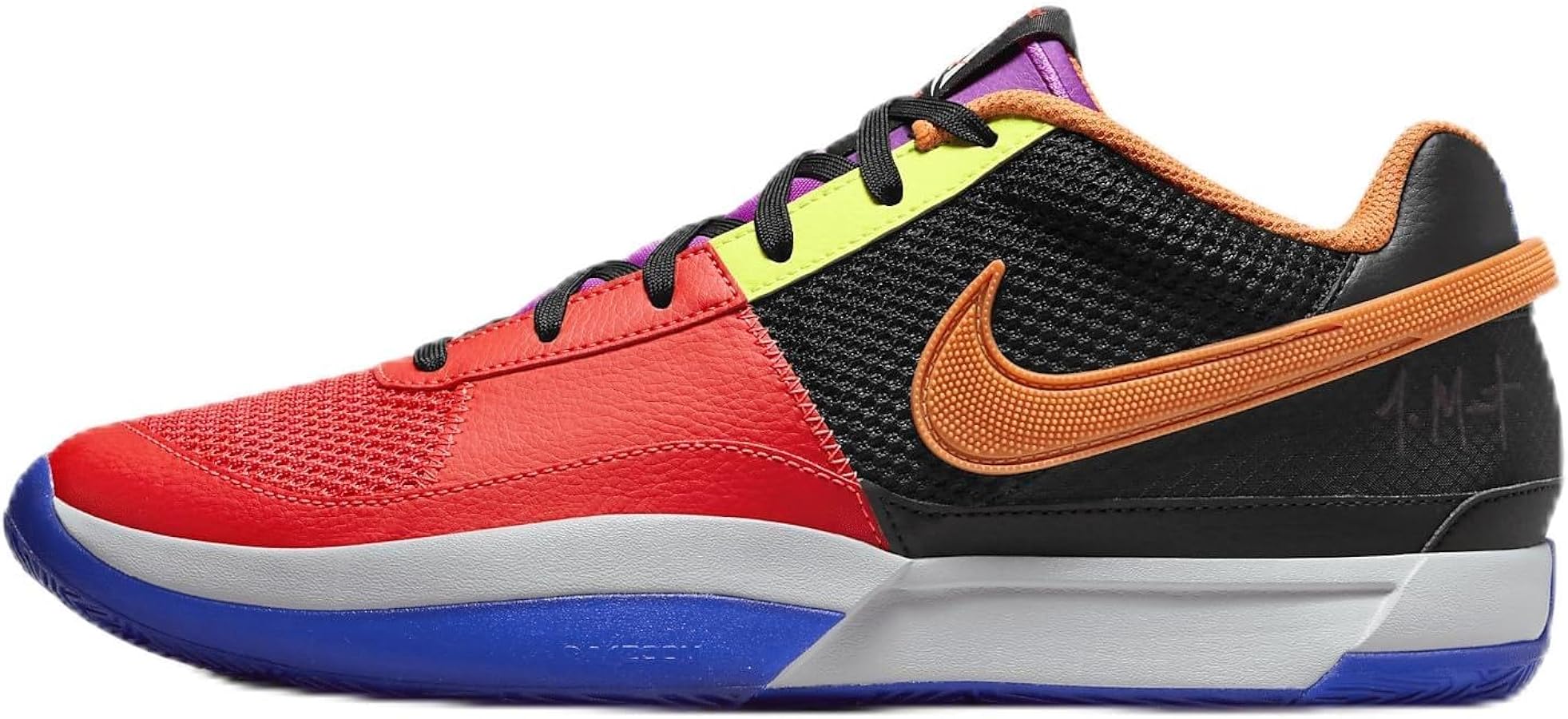 Amazon.com | Nike Ja 1 Basketball Shoes (FJ4241-001, Black/Racer