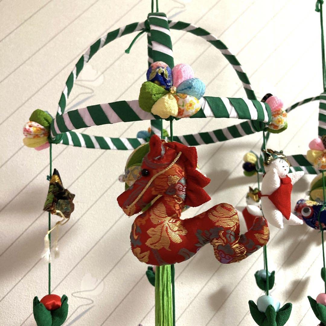Amazon | 端午の節句 吊るし飾り さげもん ちりめん細工 | つるし飾り
