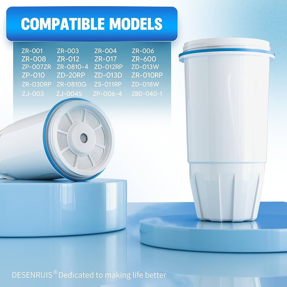 ZeroWater ZR-006 ポット型浄水器 22カップ 交換フィルター6つ Amazon