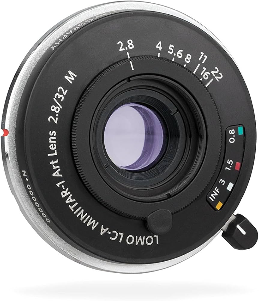 Amazon.com : Lomography LC-A MINITAR-1 Art Lens 2.8/32 M (BLACK