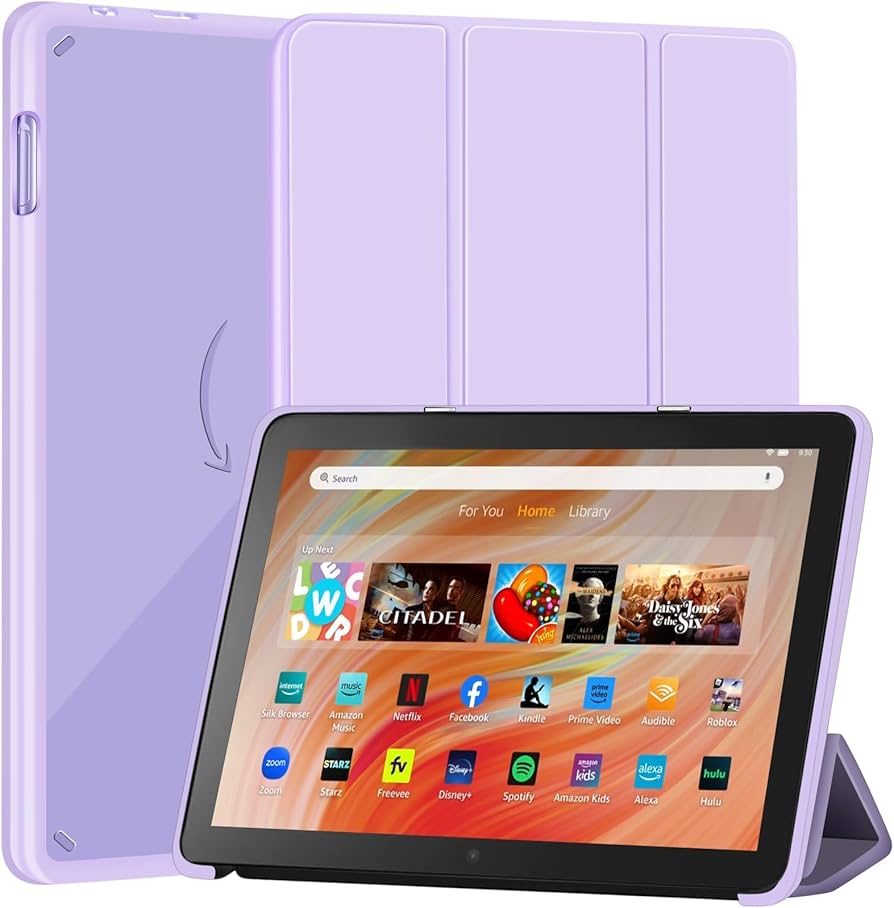 Amazon.com: Slim Case for Kindle Fire HD 10 & Fire HD 10 Kid