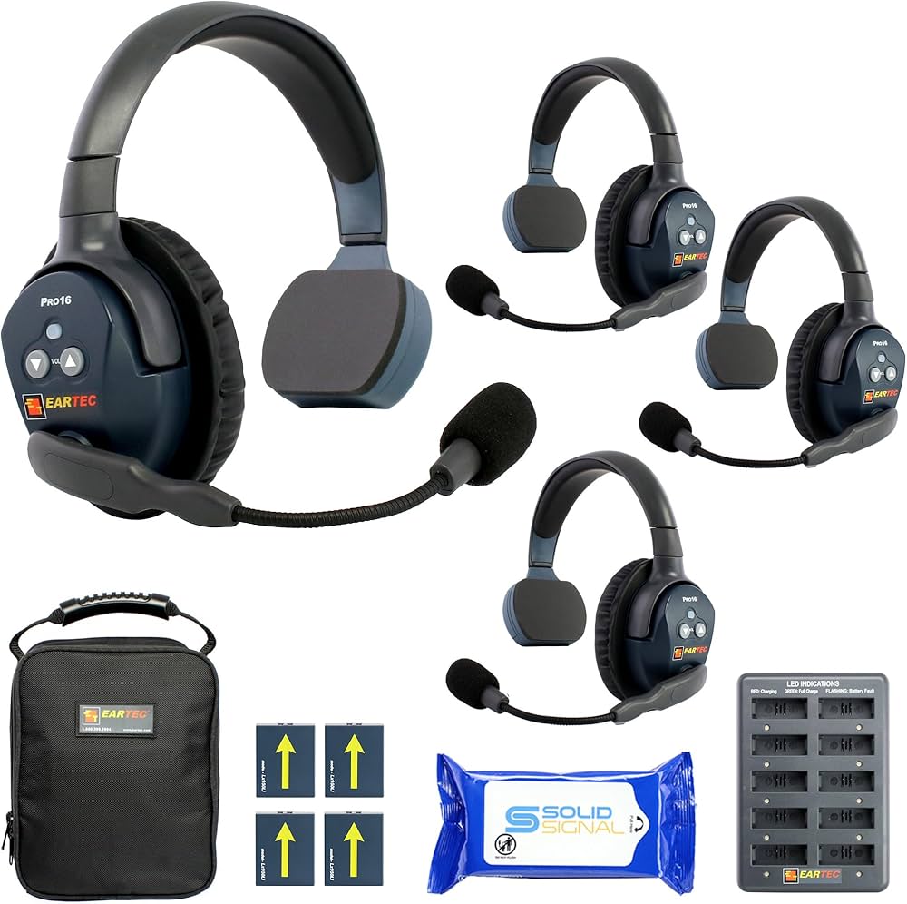 Amazon.com: Eartec ETP4S Ultralite PRO16 Hands Free Full Duplex