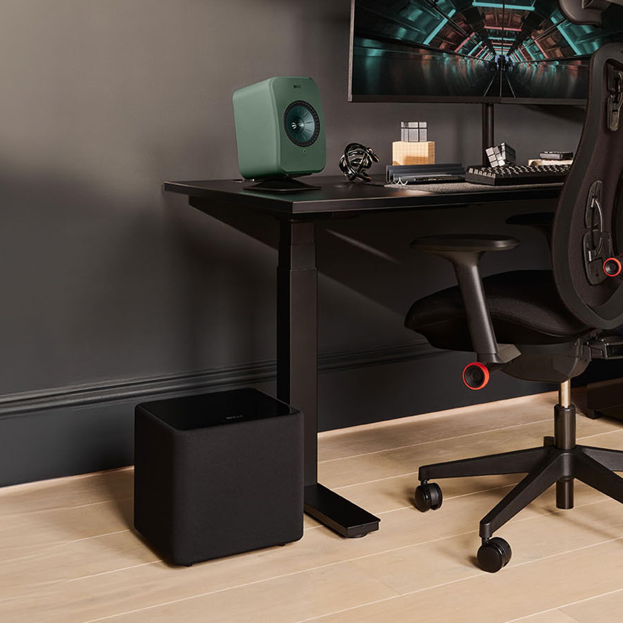 Amazon.co.jp: KEF Kube 8 MIE サブウーファー 8インチ / コンパクト