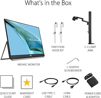 Amazon.co.jp: ASUS ZenScreen 24インチ 1080P ポータブルUSBモニター