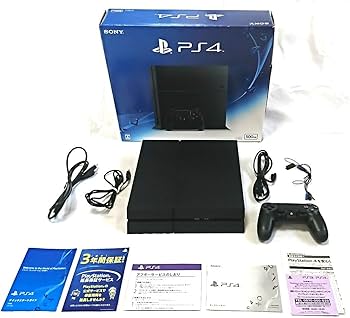 Amazon.com: PlayStation 4 Jet Black (CUH-1200AB01) [Japan Import