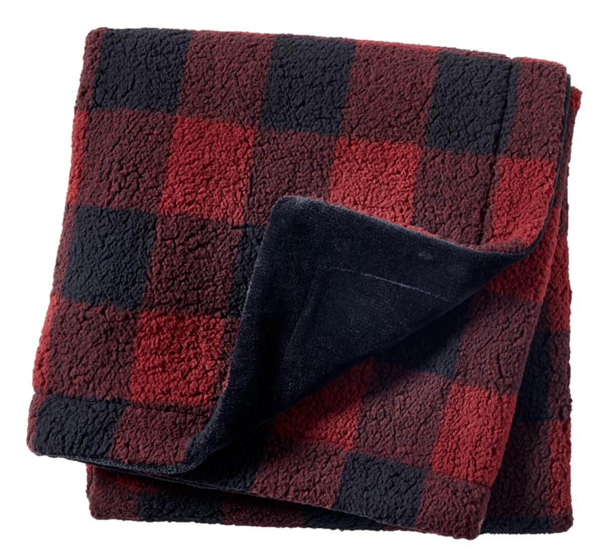 Amazon.com: Northeast Outfitters Cozy Cabin Buffalo Check Sherpa