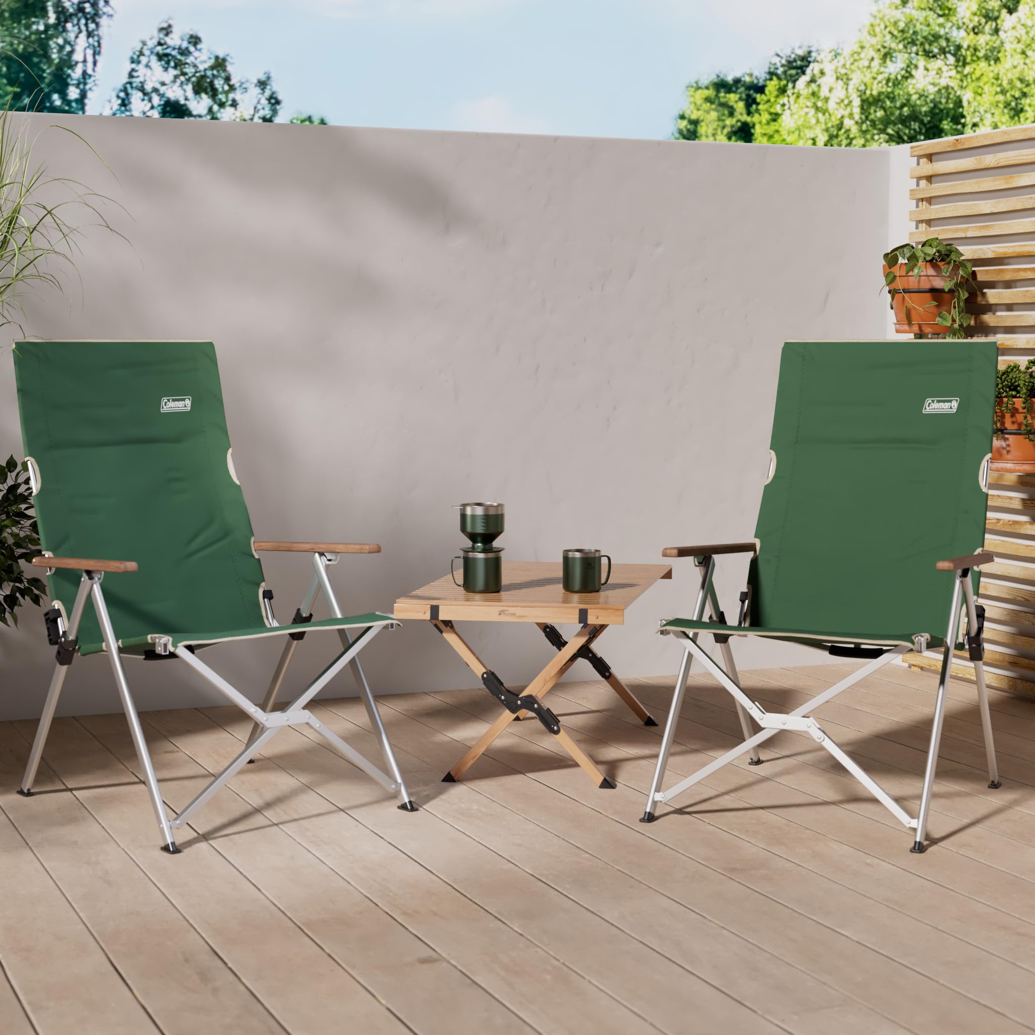 Amazon.co.jp: Coleman(コールマン) チェア レイチェア グリーン 約3.7