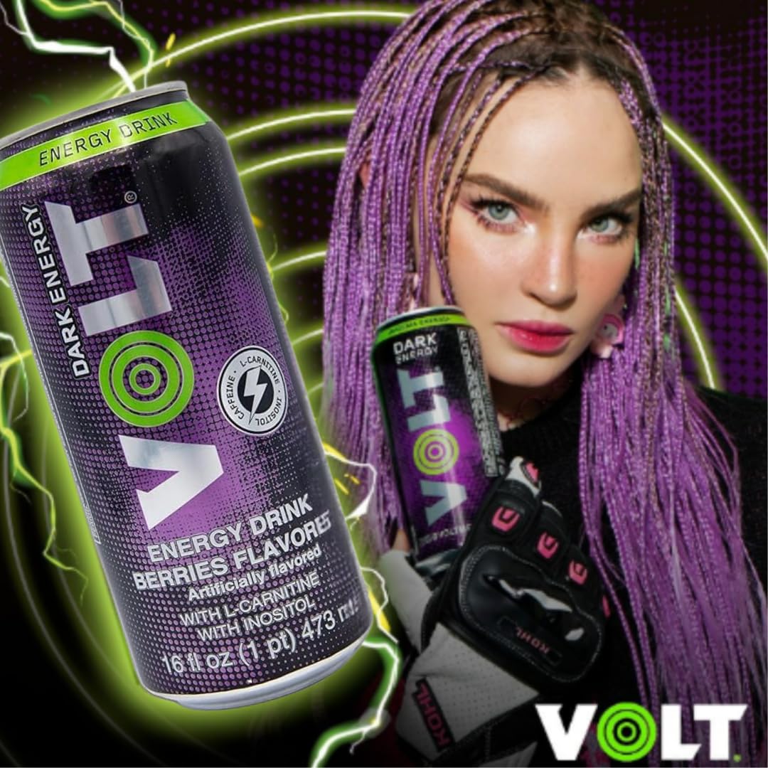 Amazon.com : VOLT Dark Energy - Energy Drink (16 fl. oz. 6 - pack