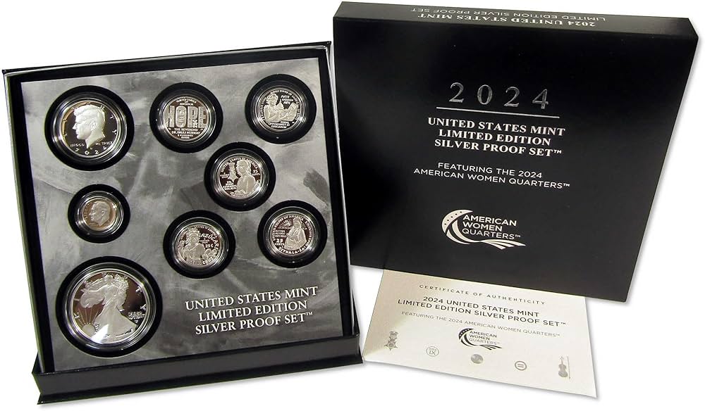 2024 U.S Mint Limited Edition Silver Proof Set OGP COA SKU:OPC201