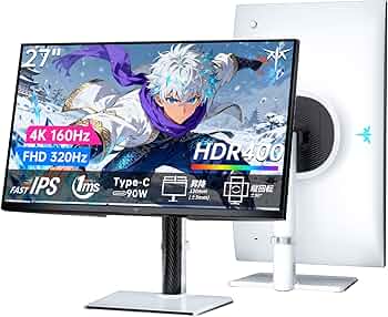 Amazon.co.jp: KEY TO COMBAT 27インチ 4K UHDゲーミングモニター FAST