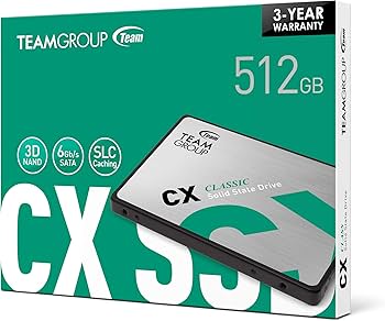 Amazon | TEAMGROUP (旧称 Team) 内蔵 SSD 512GB SATA3 2.5インチ 7mm