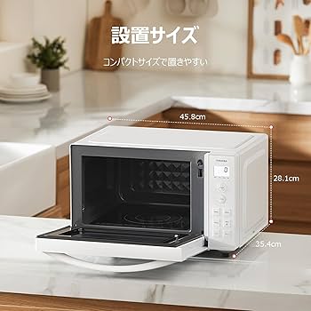 Amazon | TOSHIBA(東芝) 電子レンジ 17L 縦開き 単機能 フラット