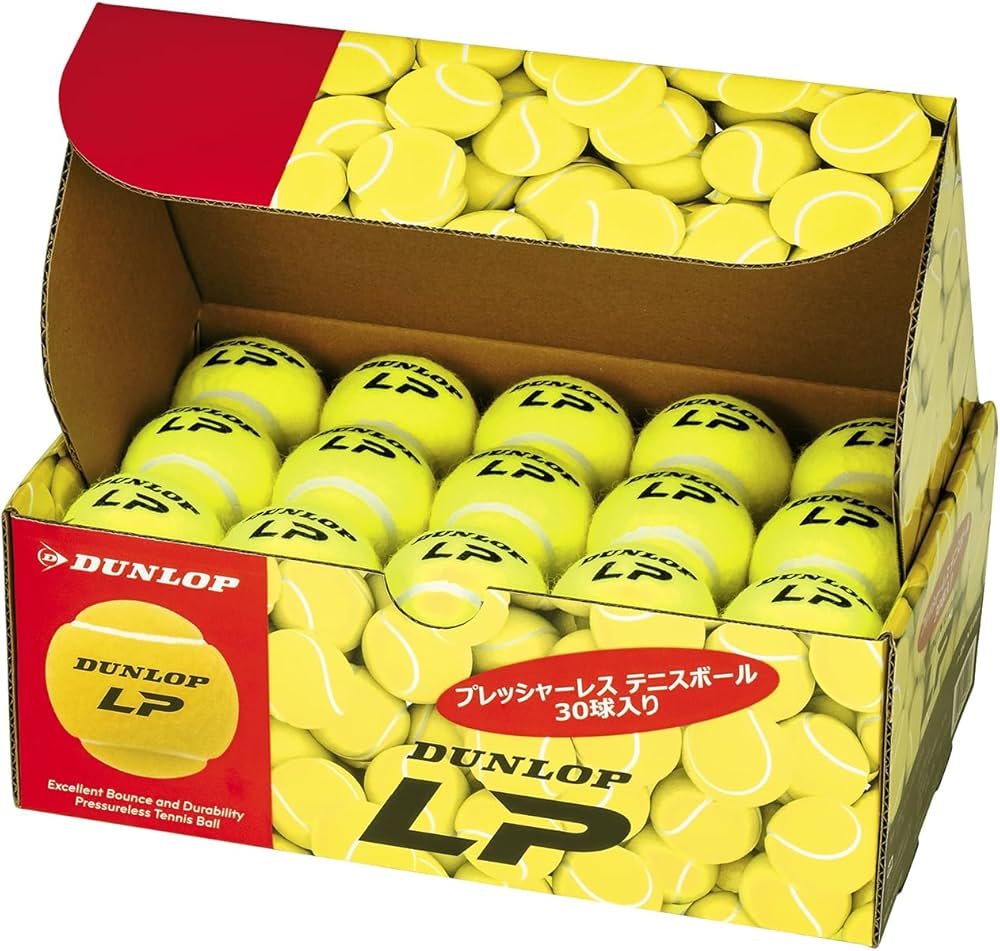 Amazon | ダンロップ(DUNLOP) 硬式 テニスボール DUNLOP(ダンロップ LP