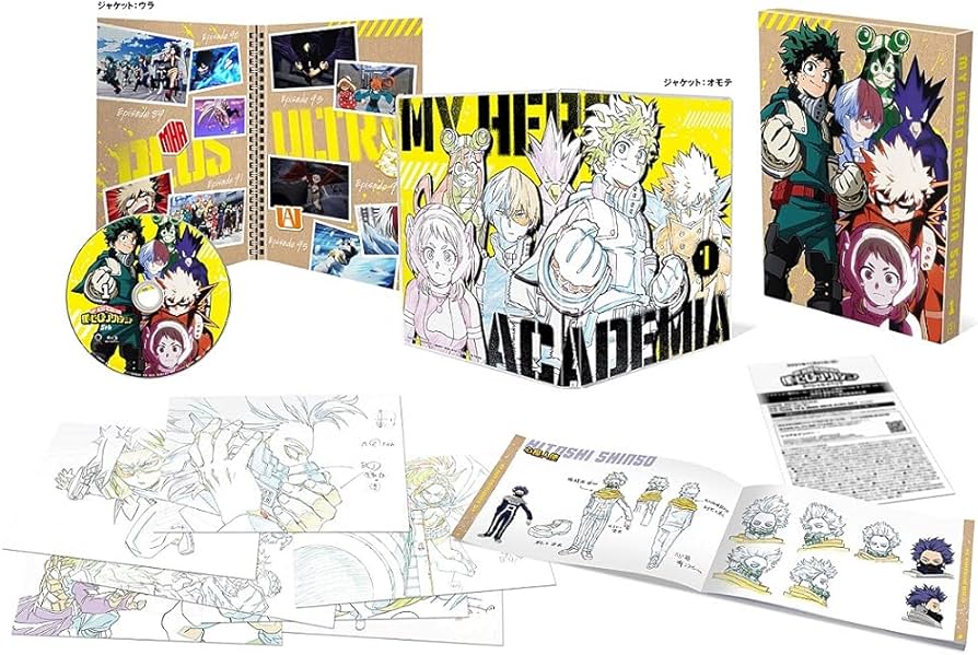 Amazon.co.jp: 僕のヒーローアカデミア5th Blu-ray Vol.1 初回生産限定