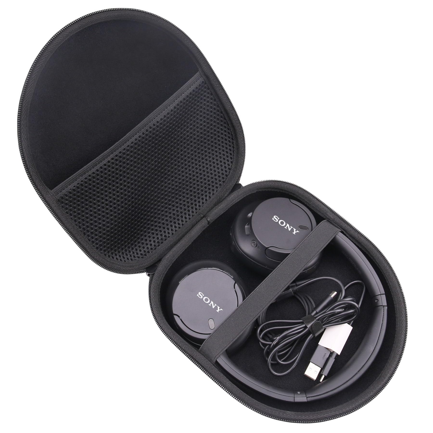 Amazon | WAIYUJP収納ケース互換の SONY ソニー MDR-MV1/WH-CH720N/ WH