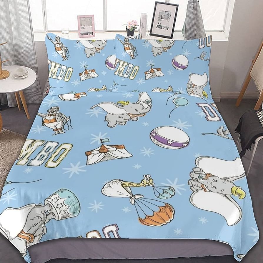 Amazon｜ダンボ 布団カバー 3点セット シングル シングル 枕カバー