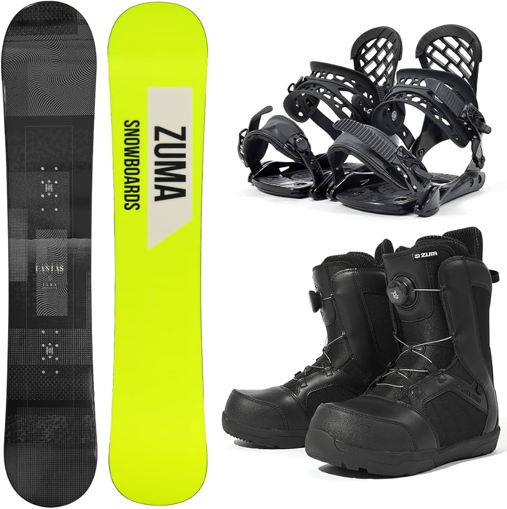 Amazon | ZUMA(ツマ) 24-25 メンズ 3点セット 板 ボード スノーボード