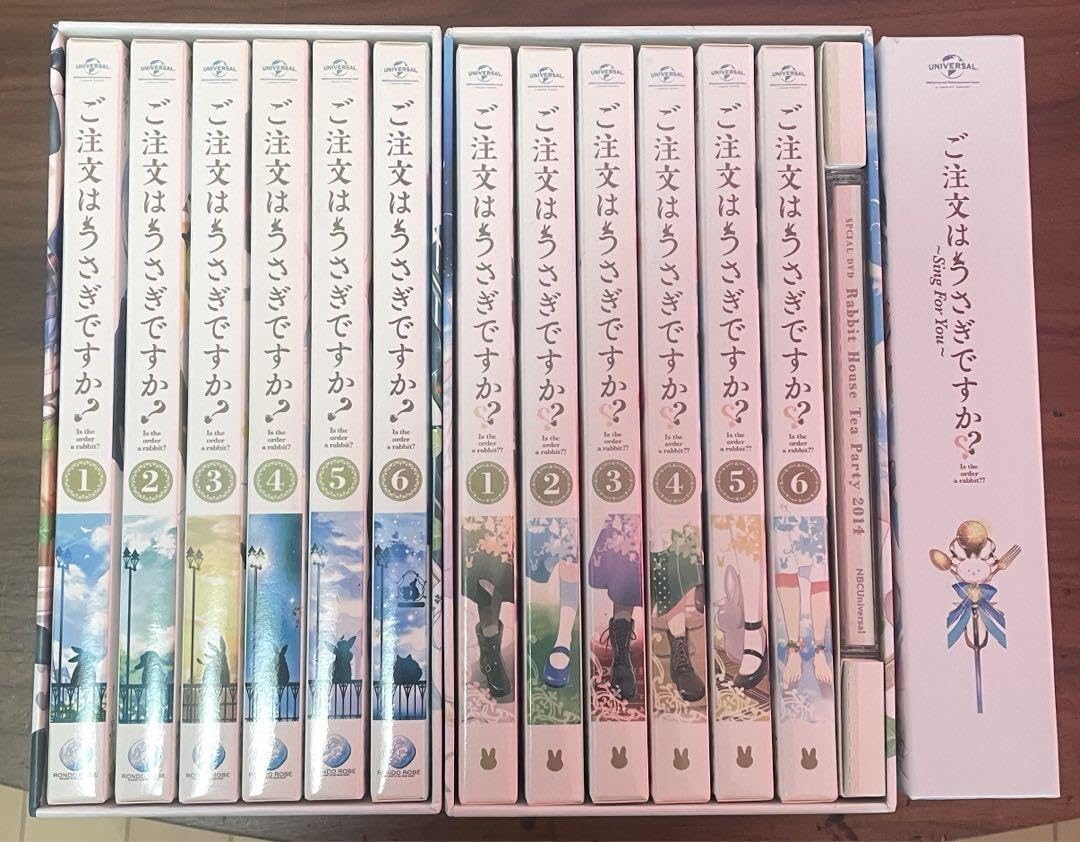 Amazon.co.jp: ご注文はうさぎですか? 1期2期OVABluray 全13巻 セット
