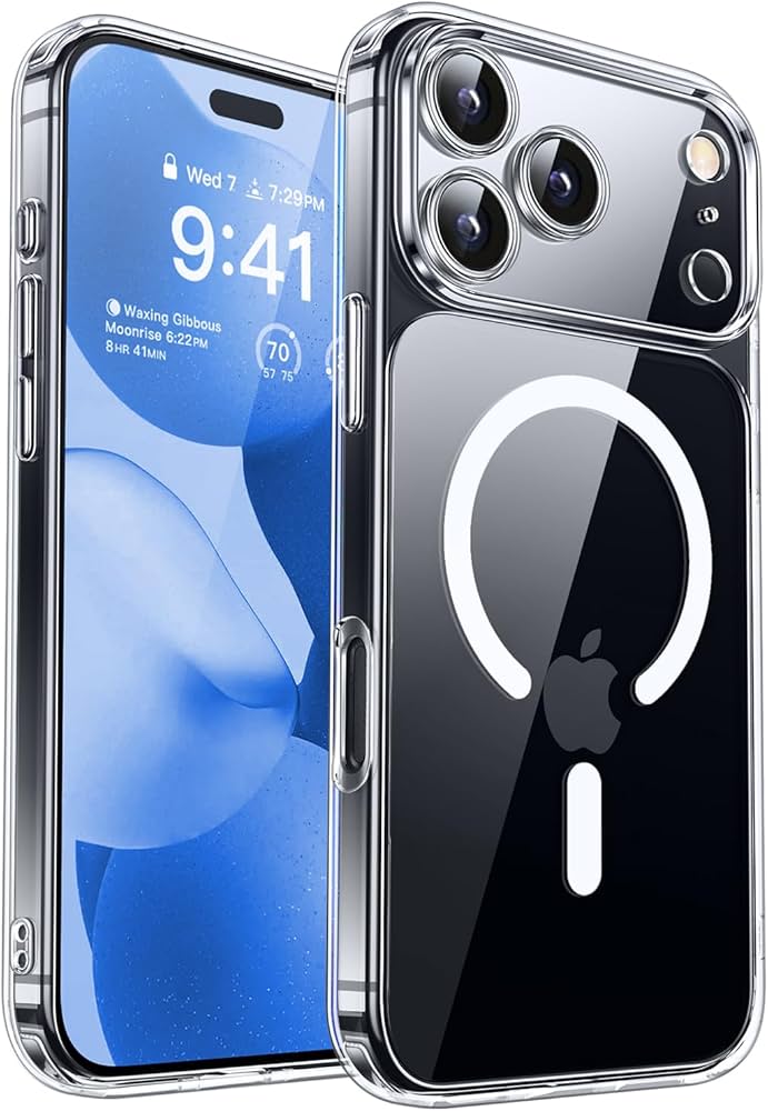 Amazon.com: CANSHN Magnetic Compatible with iPhone 17 Pro Max Case