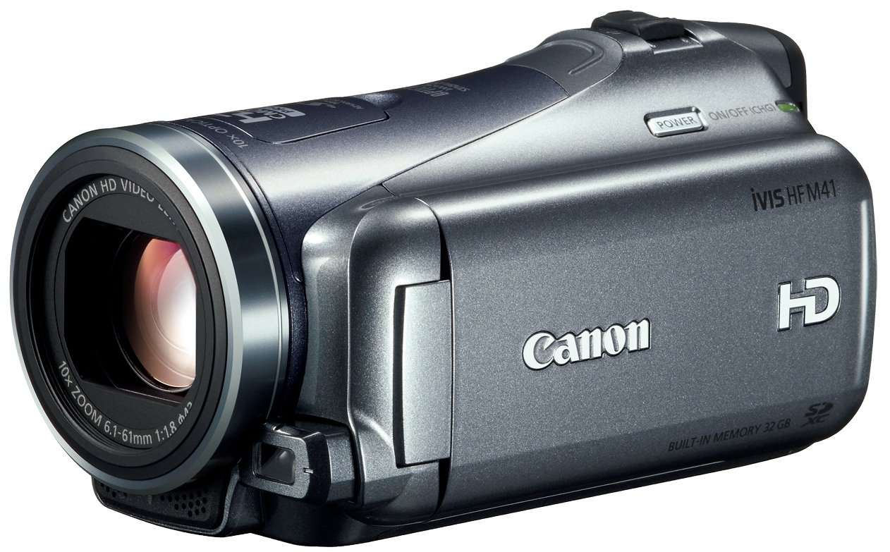 Amazon | Canon デジタルビデオカメラ iVIS HF M41 シルバー