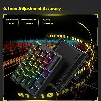 Amazon.com: HE30 Rapid Trigger Magnetic Switch Gaming Keyboard,One