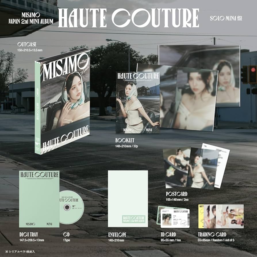 Amazon.co.jp: HAUTE COUTURE (初回限定MINA盤) - MISAMO: ミュージック