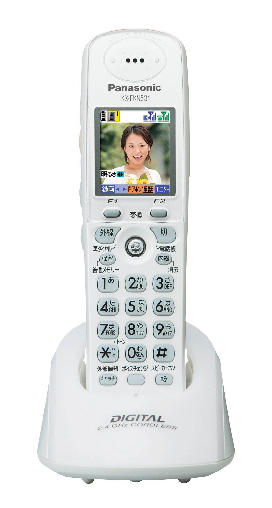 Amazon | Panasonic 増設子機(コードレスモニター子機) KX-FKN531-W