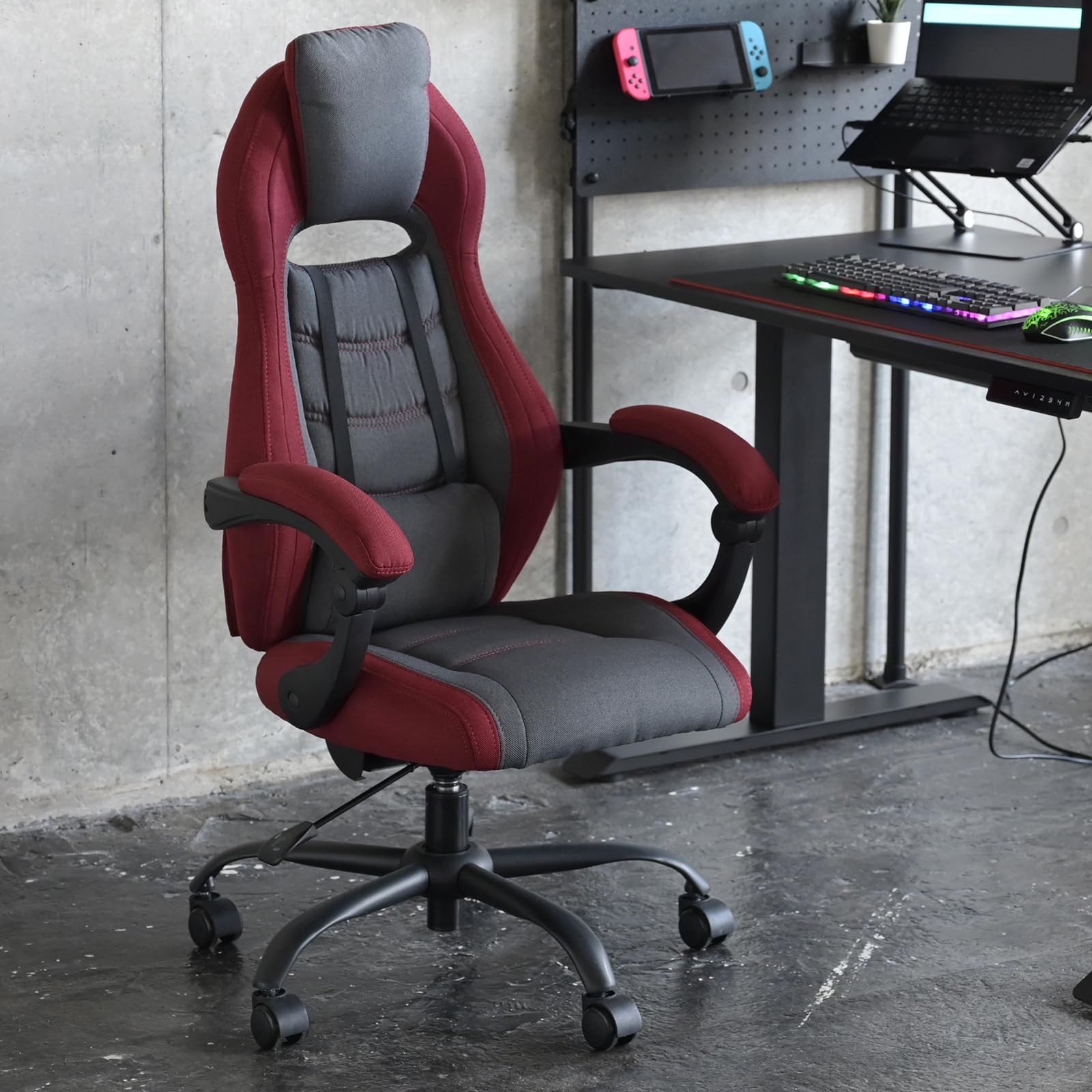 Amazon.co.jp: 山善(YAMAZEN) チェア ゲーミングチェア 小さめ 幅61