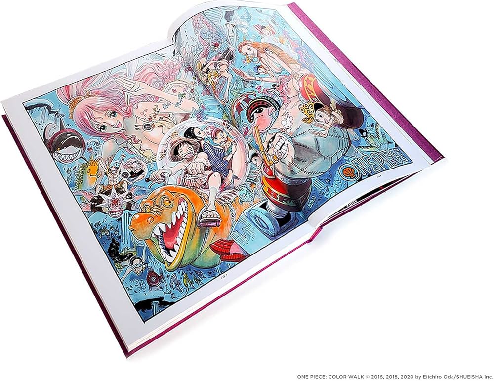 Amazon.com: One Piece Color Walk Compendium: New World to Wano