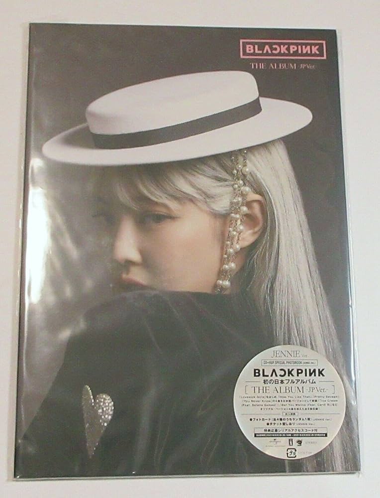 Amazon.co.jp: THE ALBUM -JP Ver.- (JENNIE Ver.)(限定盤)(フォト