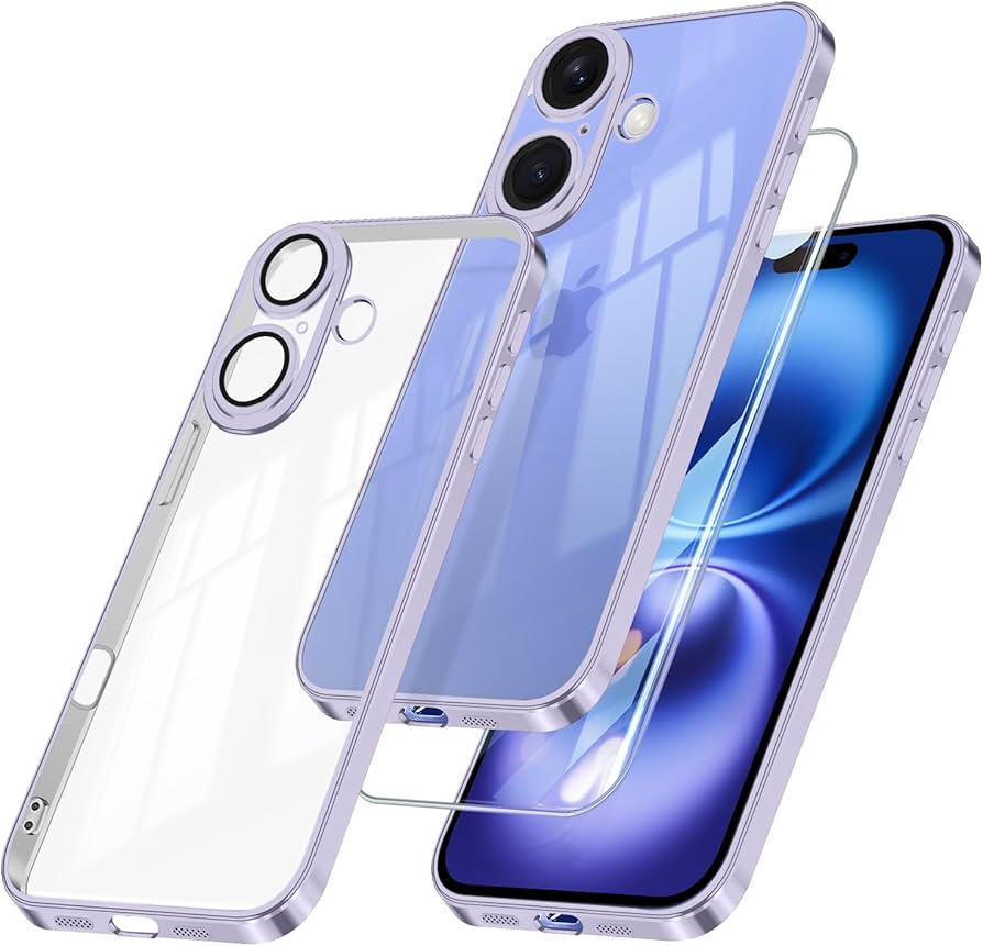 Amazon.co.jp: Zabarsii iPhone 16 用の ケース クリア 【カメラレンズ