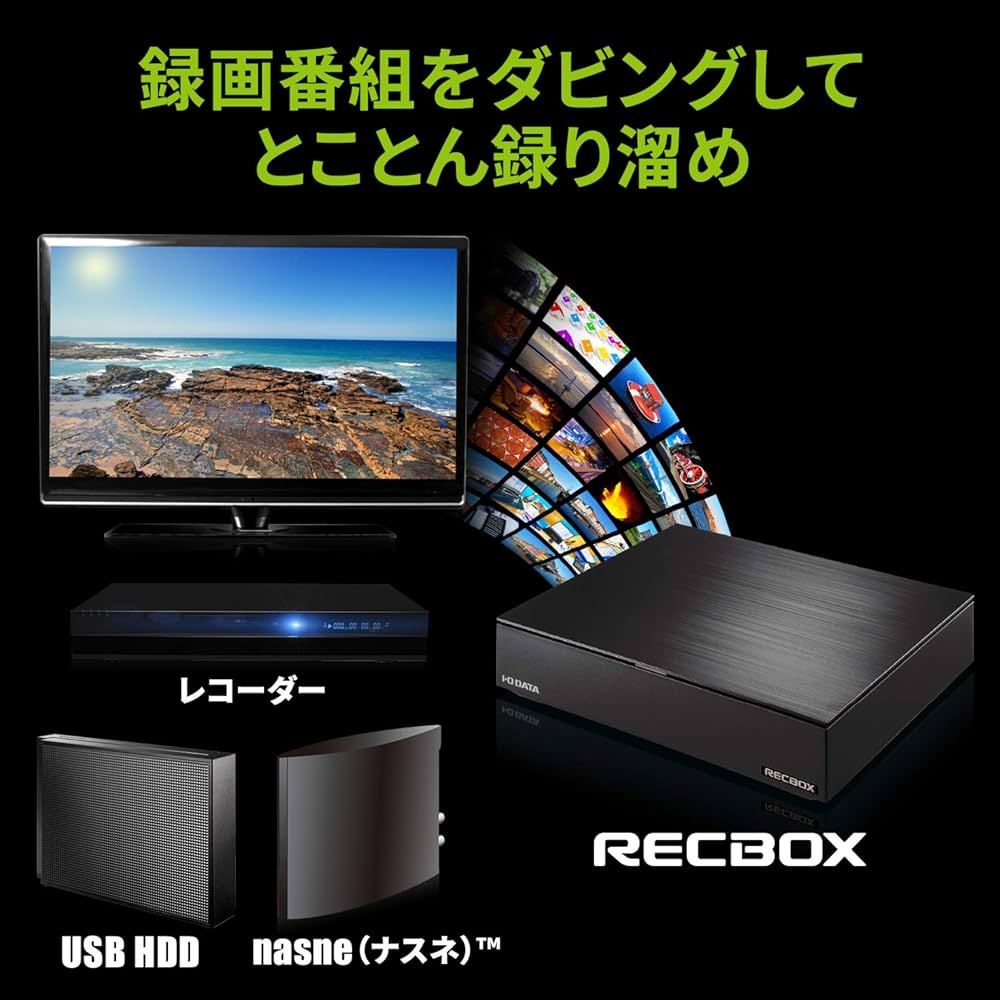 Amazon | アイ・オー・データ ネットワークHDD 2TB RECBOX テレビ録画