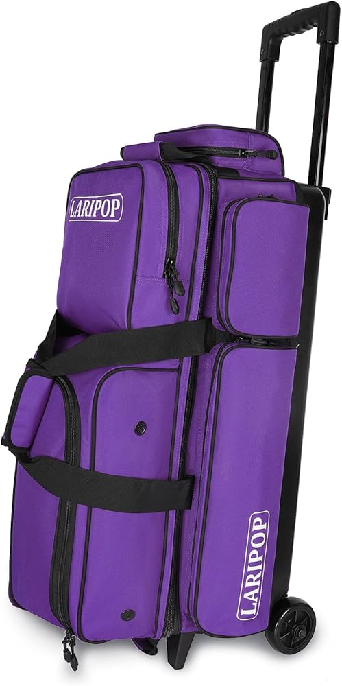 Amazon.co.jp: LARIPOP 3 ボウリングボールバッグ ホイール付き