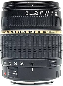 Amazon.com : Tamron Auto Focus 18-200mm f/3.5-6.3 XR Di II LD