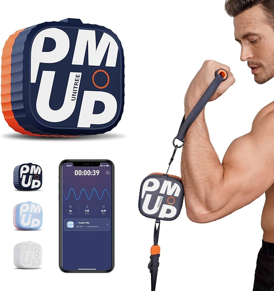 Amazon.co.jp: Unitree PUMP運動装置ポータブルホームジム、6つの