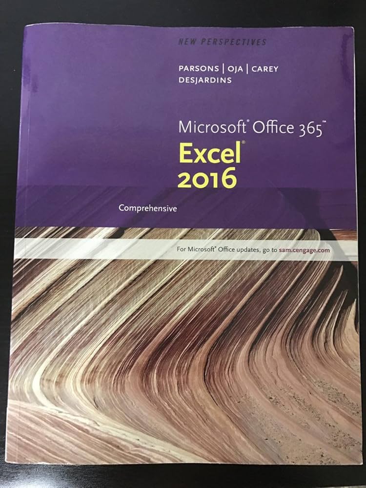 Amazon.com: New Perspectives MicrosoftOffice 365 & Excel 2016